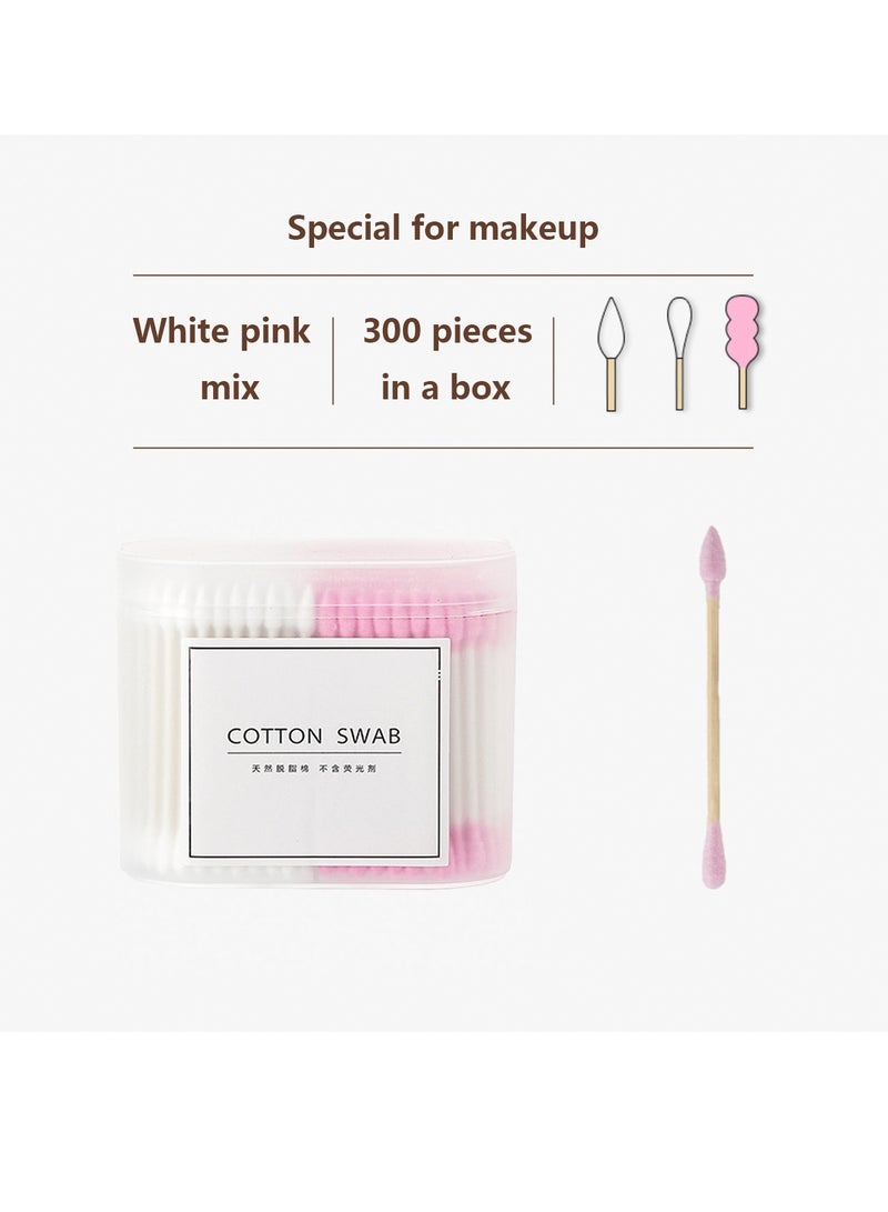 Boxed Two Headed Cotton Swabs Disposable Makeup Cotton Swabs For Ears Cotton Swabs Round Pointed Tampon Swabs - Image 4
